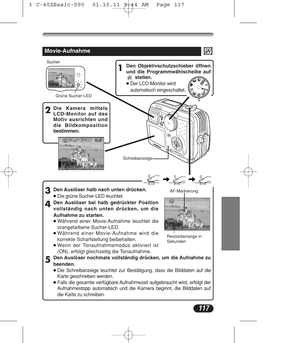 Olympus CAMEDIA C-40 ZOOM User Manual | Page 117 / 180