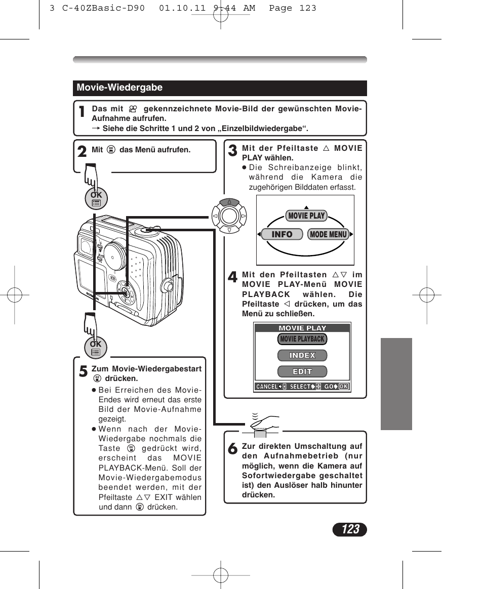 Olympus CAMEDIA C-40 ZOOM User Manual | Page 123 / 180