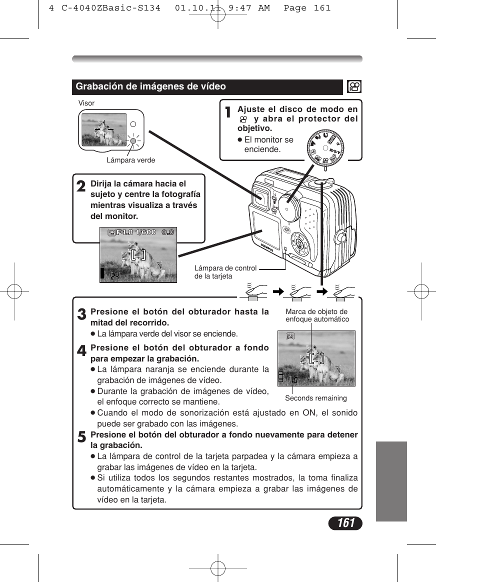 Olympus CAMEDIA C-40 ZOOM User Manual | Page 161 / 180