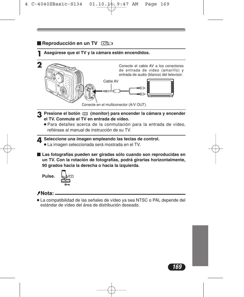 Olympus CAMEDIA C-40 ZOOM User Manual | Page 169 / 180