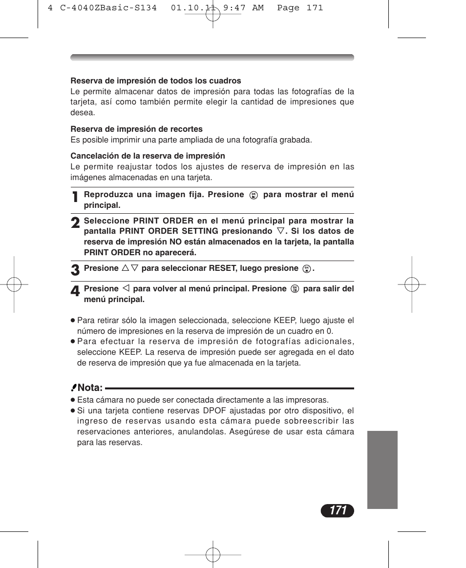 Olympus CAMEDIA C-40 ZOOM User Manual | Page 171 / 180