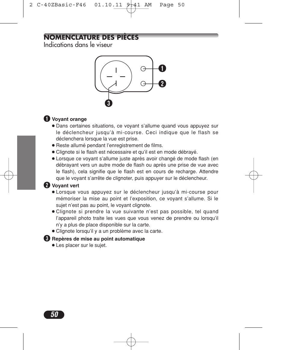 Olympus CAMEDIA C-40 ZOOM User Manual | Page 50 / 180