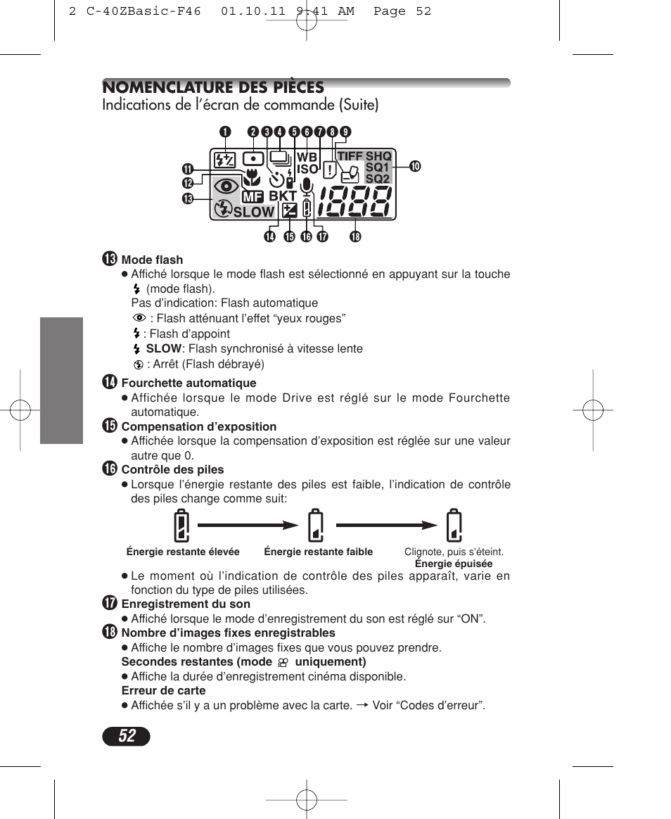 Olympus CAMEDIA C-40 ZOOM User Manual | Page 52 / 180