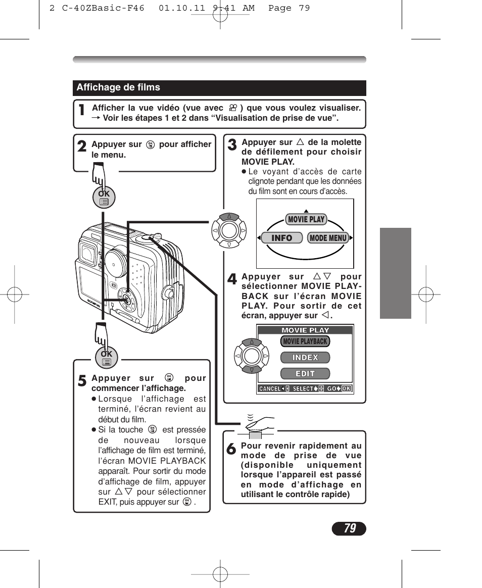 Olympus CAMEDIA C-40 ZOOM User Manual | Page 79 / 180