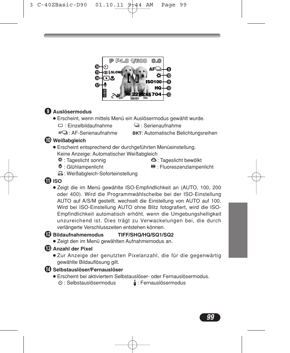 Olympus CAMEDIA C-40 ZOOM User Manual | Page 99 / 180
