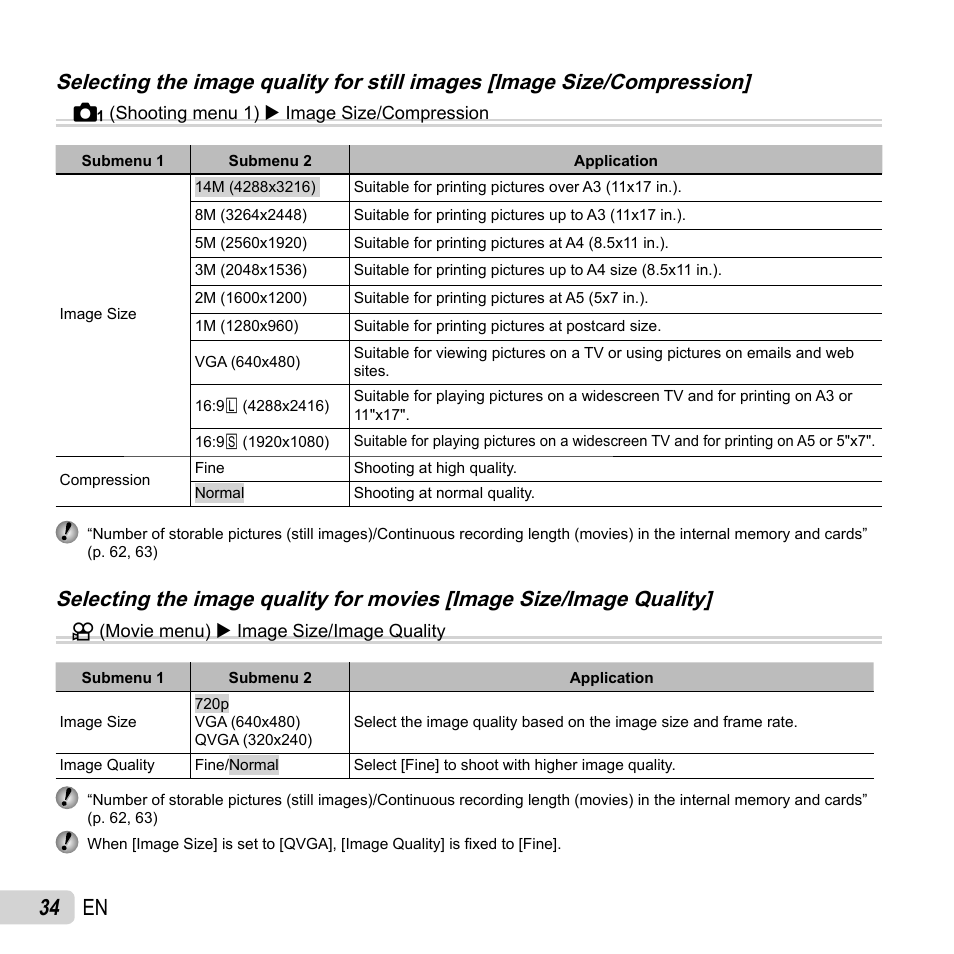 34 en | Olympus SP-810UZ User Manual | Page 34 / 77