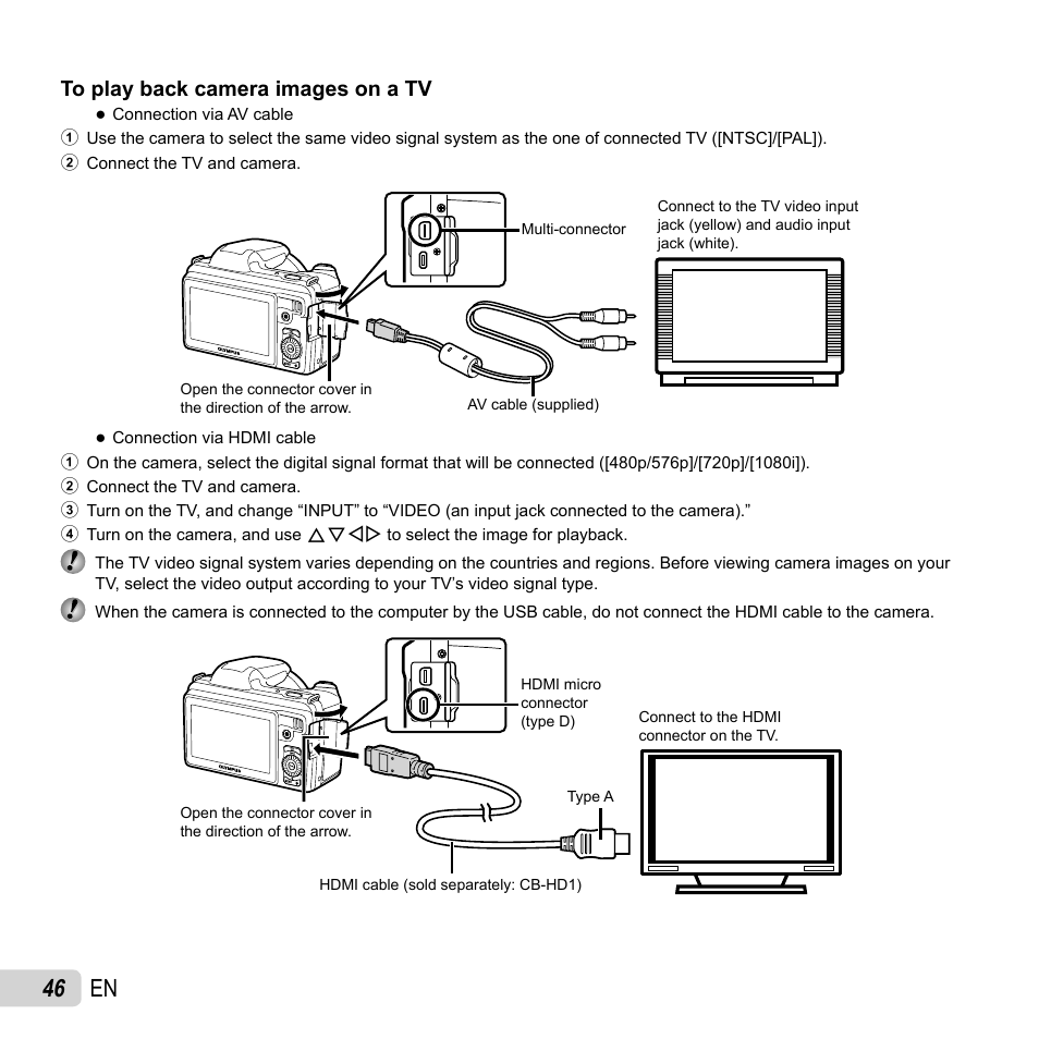 46 en | Olympus SP-810UZ User Manual | Page 46 / 77