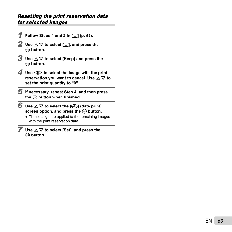 Olympus SP-810UZ User Manual | Page 53 / 77