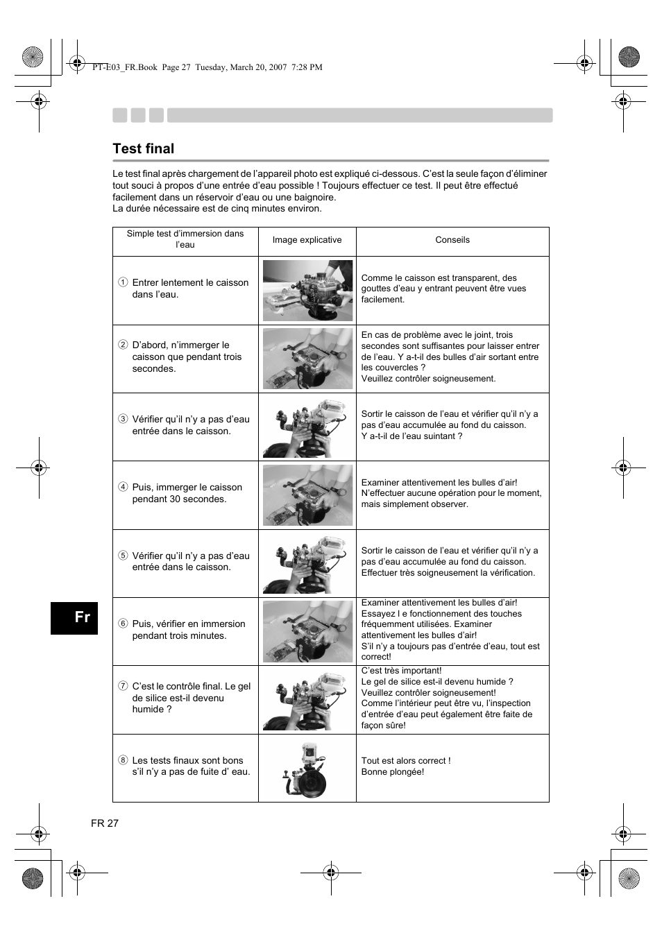 Test final | Olympus PT E03 User Manual | Page 108 / 284