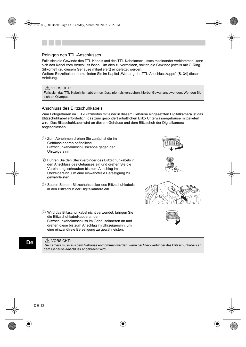 Olympus PT E03 User Manual | Page 134 / 284