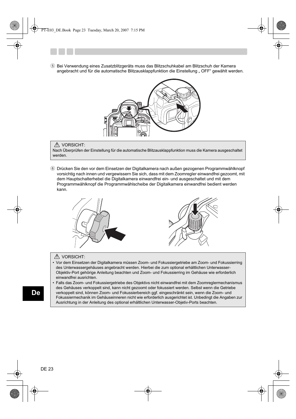 Olympus PT E03 User Manual | Page 144 / 284