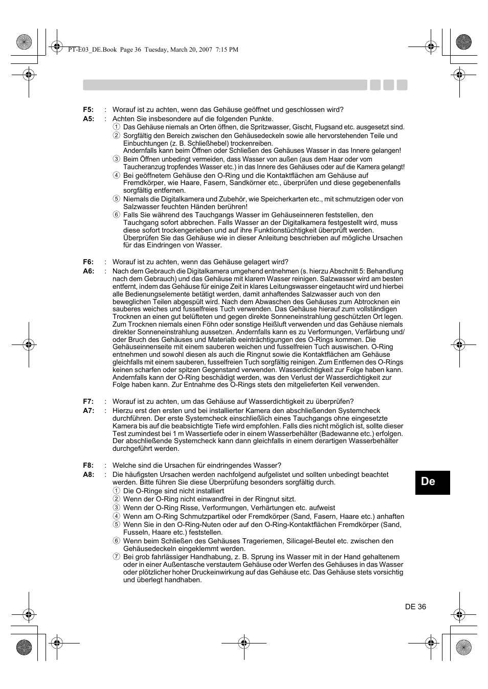 Olympus PT E03 User Manual | Page 157 / 284