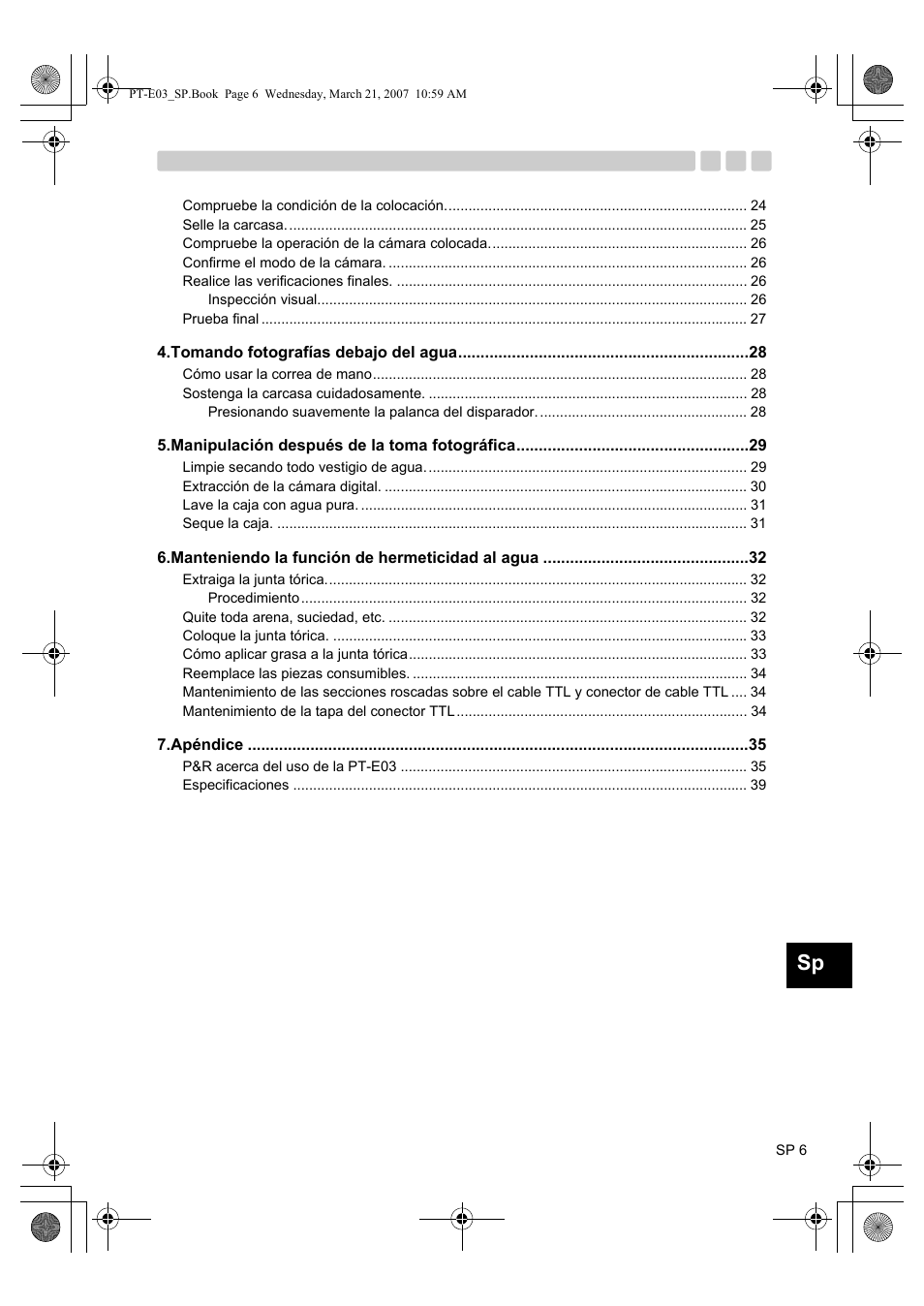 Olympus PT E03 User Manual | Page 167 / 284