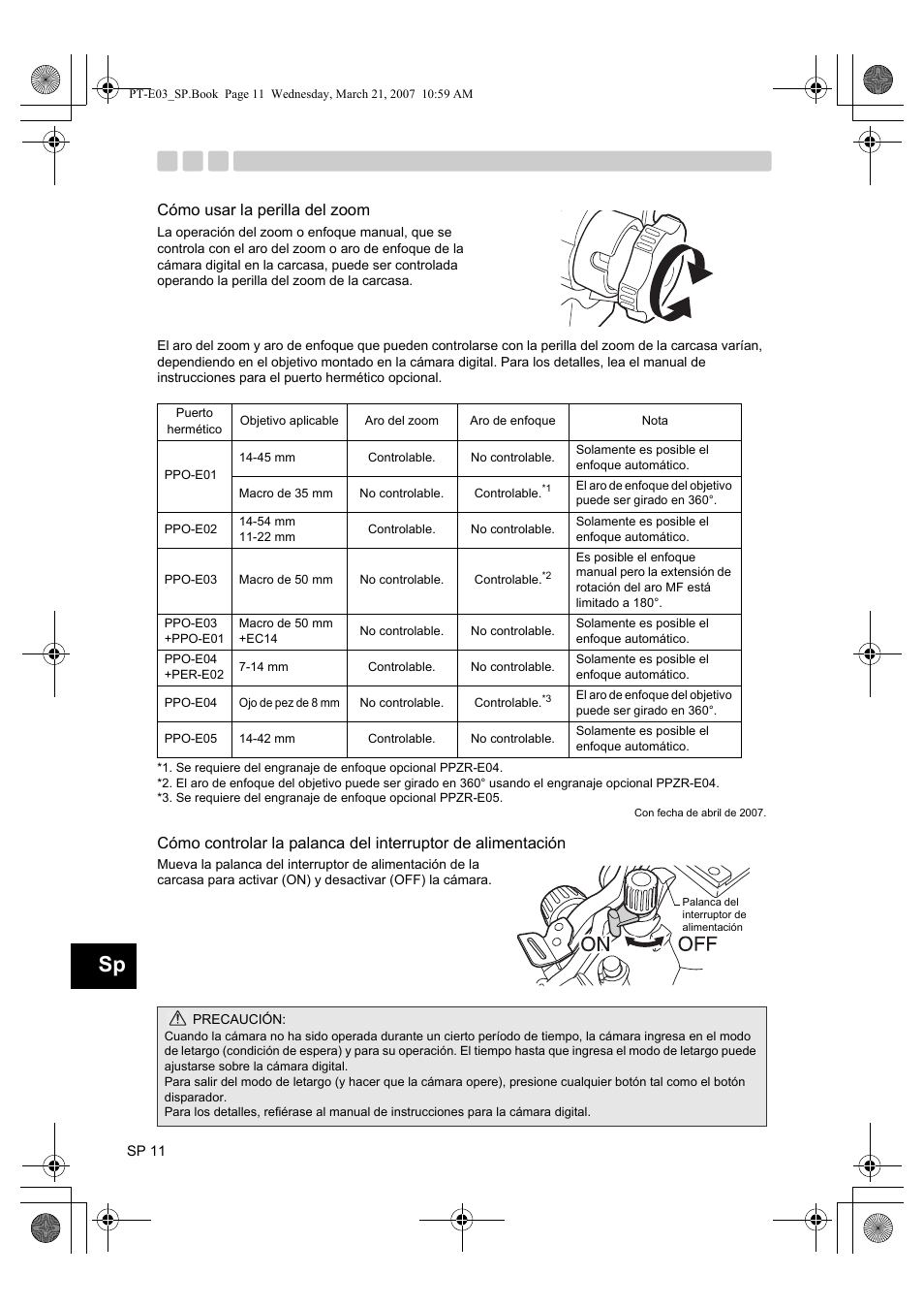 Olympus PT E03 User Manual | Page 172 / 284