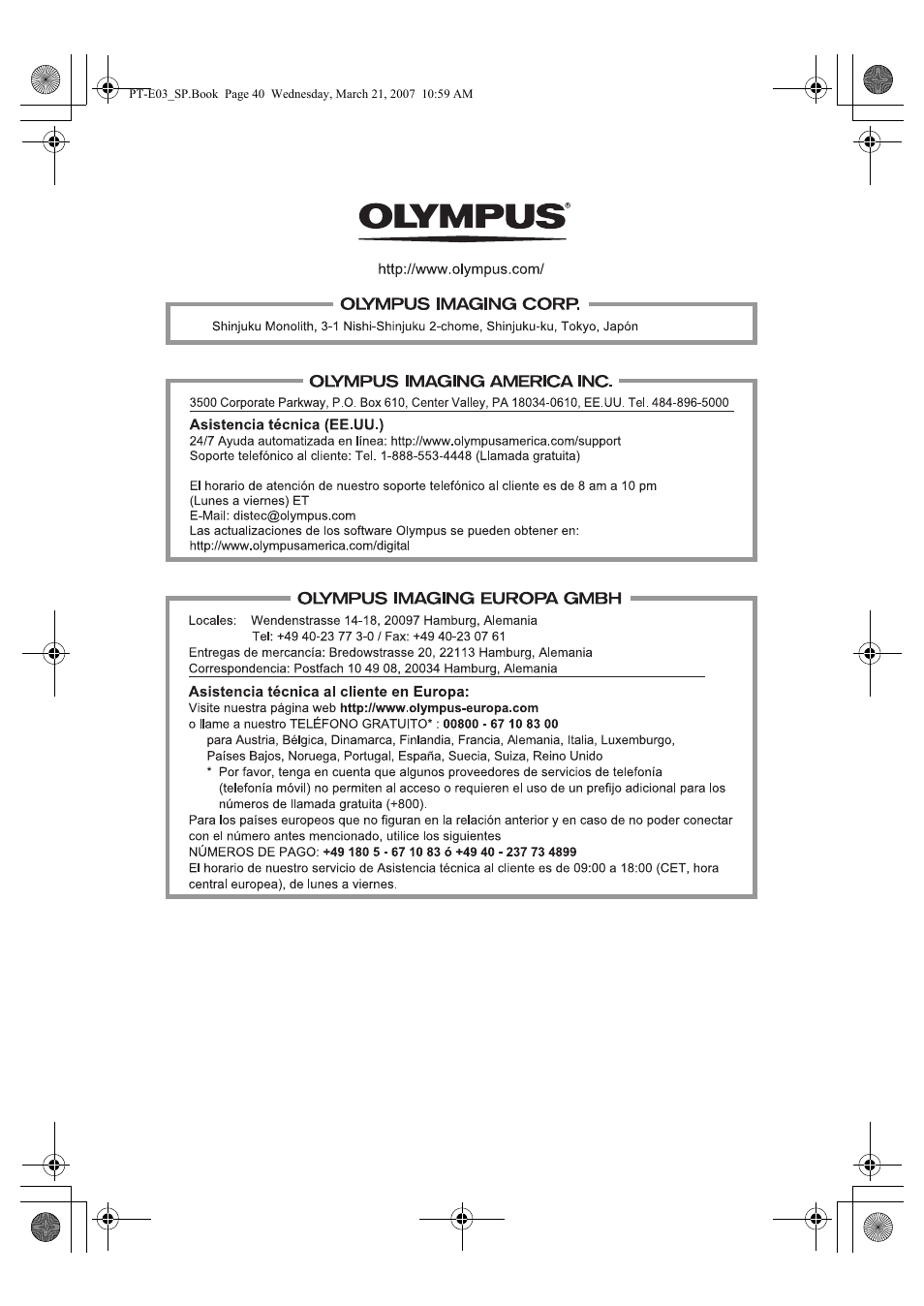 Olympus PT E03 User Manual | Page 201 / 284