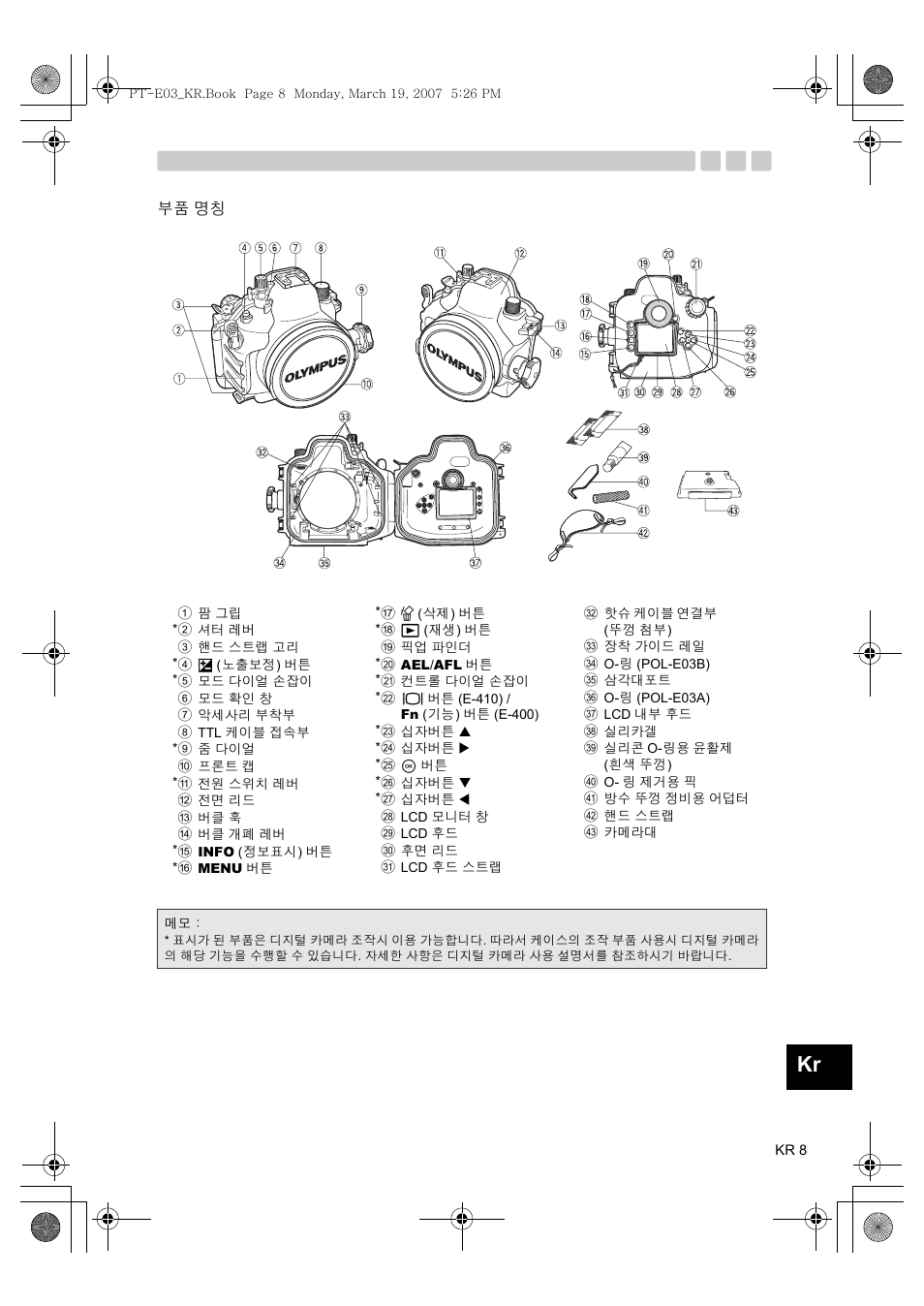 Olympus PT E03 User Manual | Page 249 / 284