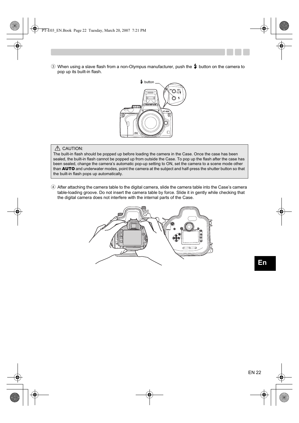 Olympus PT E03 User Manual | Page 63 / 284