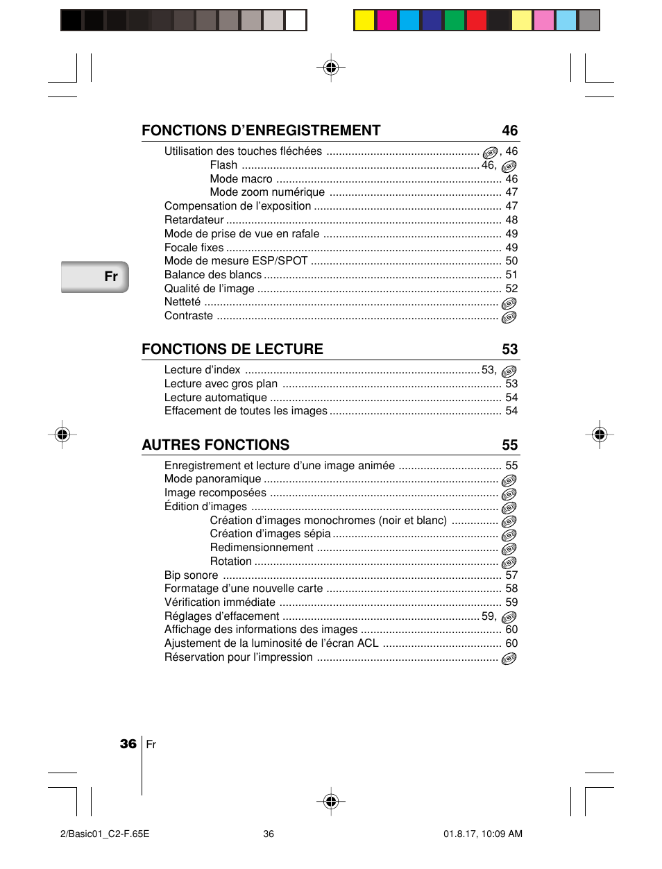 Olympus C-2/D-230 User Manual | Page 36 / 164