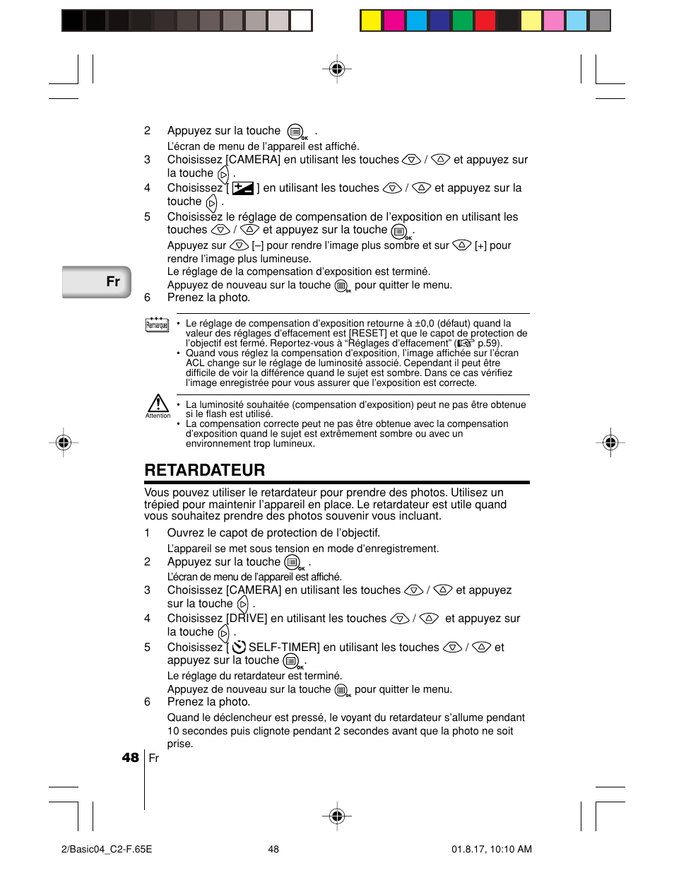 Retardateur | Olympus C-2/D-230 User Manual | Page 48 / 164