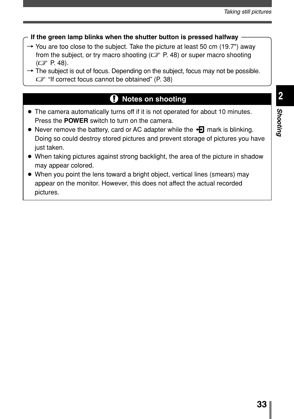 Olympus 2004 User Manual | Page 33 / 211