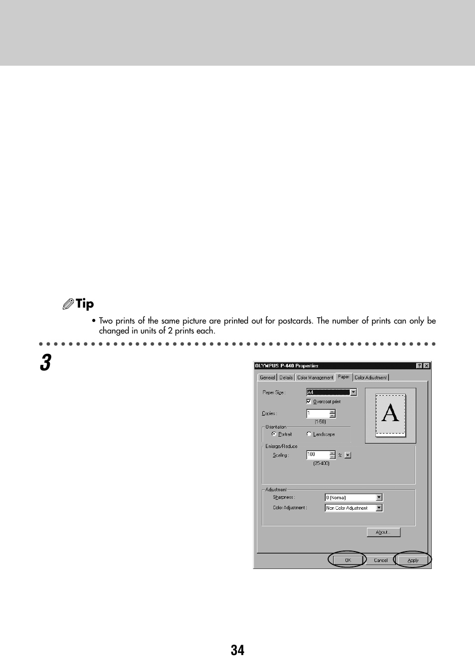 Olympus CAMEDIA P-440 User Manual | Page 34 / 156