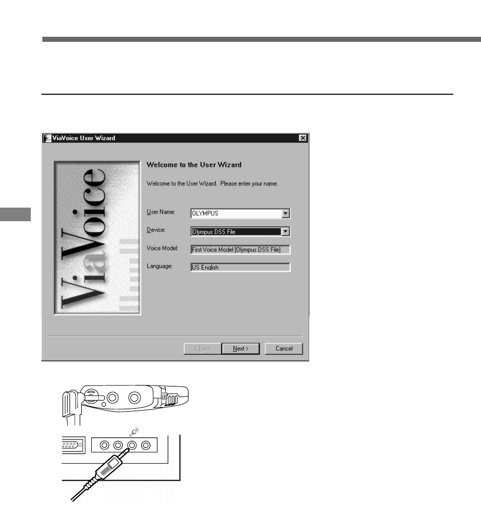 Voice recognition | Olympus DS-320 User Manual | Page 54 / 60