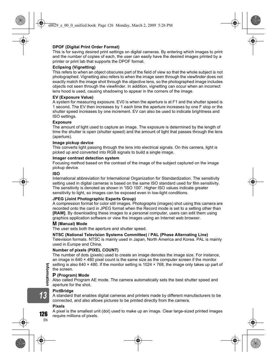 Olympus E-450 User Manual | Page 126 / 140