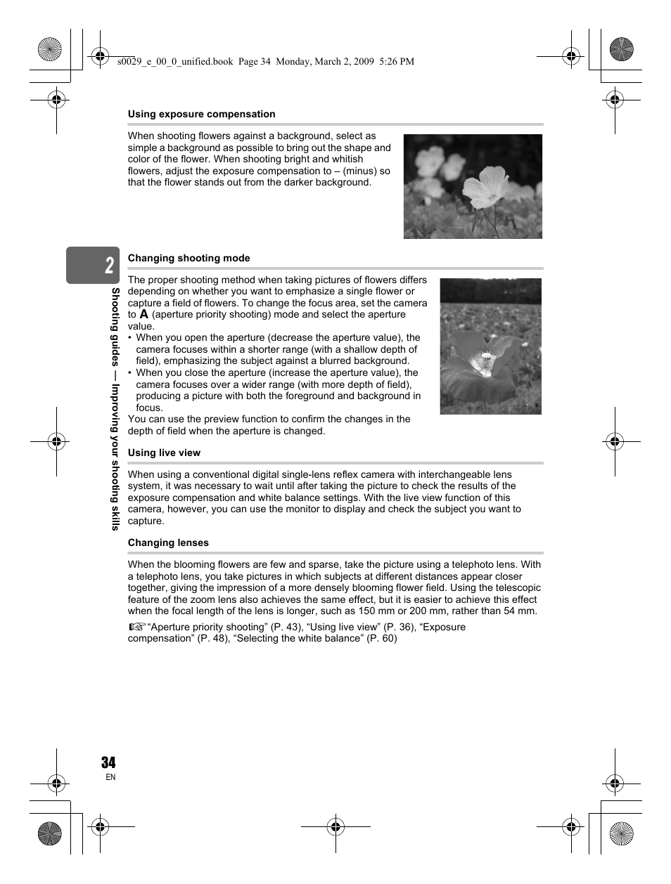 Olympus E-450 User Manual | Page 34 / 140