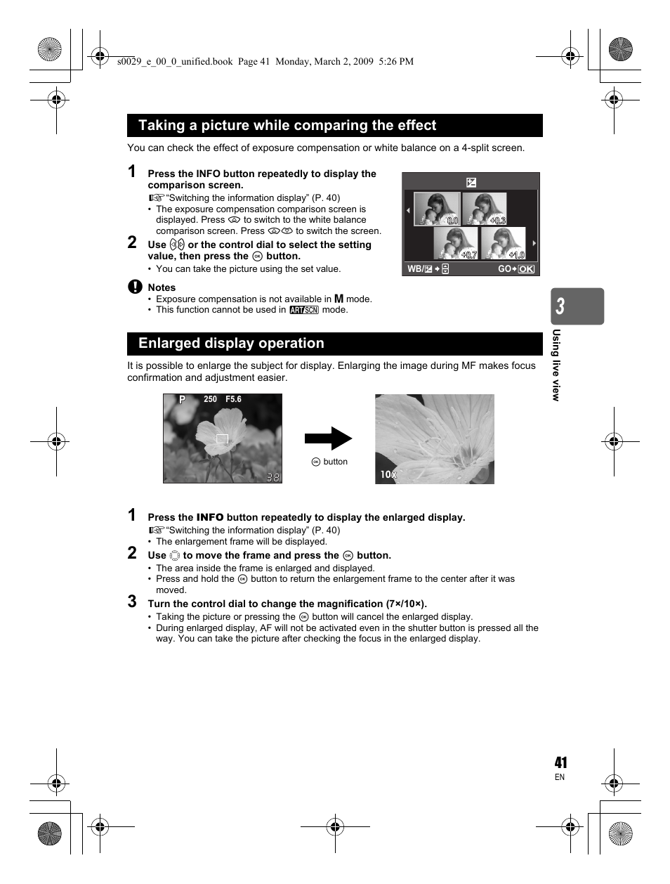 Olympus E-450 User Manual | Page 41 / 140