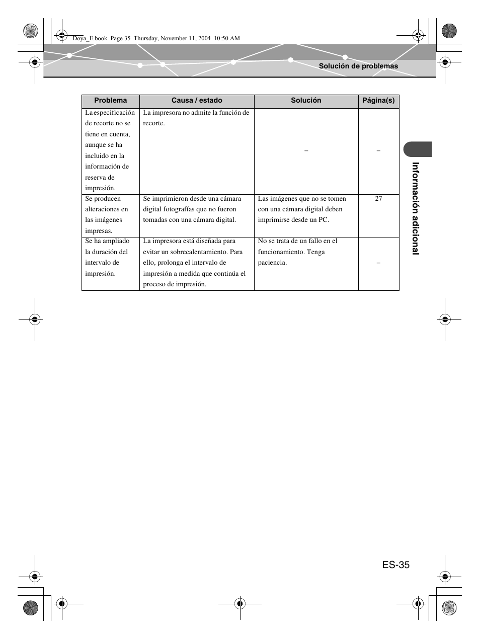 Es-35 | Olympus P-S100 User Manual | Page 119 / 132