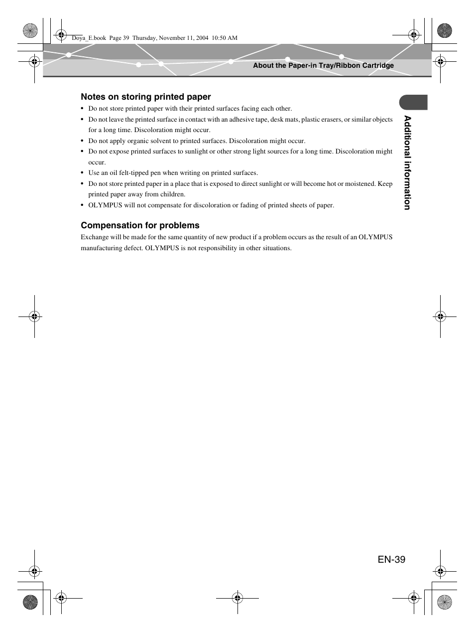 En-39 | Olympus P-S100 User Manual | Page 39 / 132