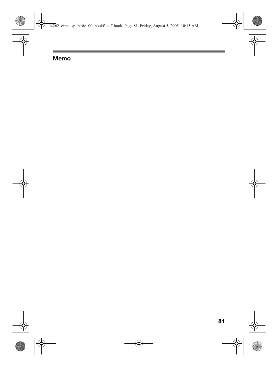 Olympus 600 User Manual | Page 81 / 84