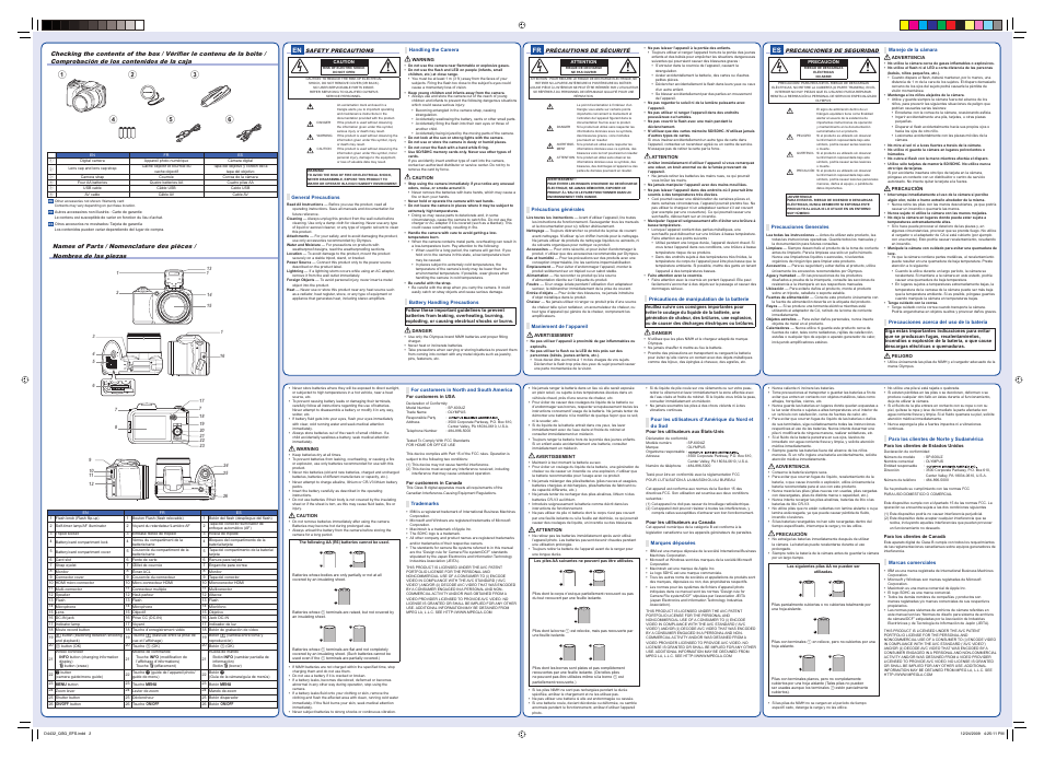 Olympus SP-600UZ User Manual | Page 2 / 2