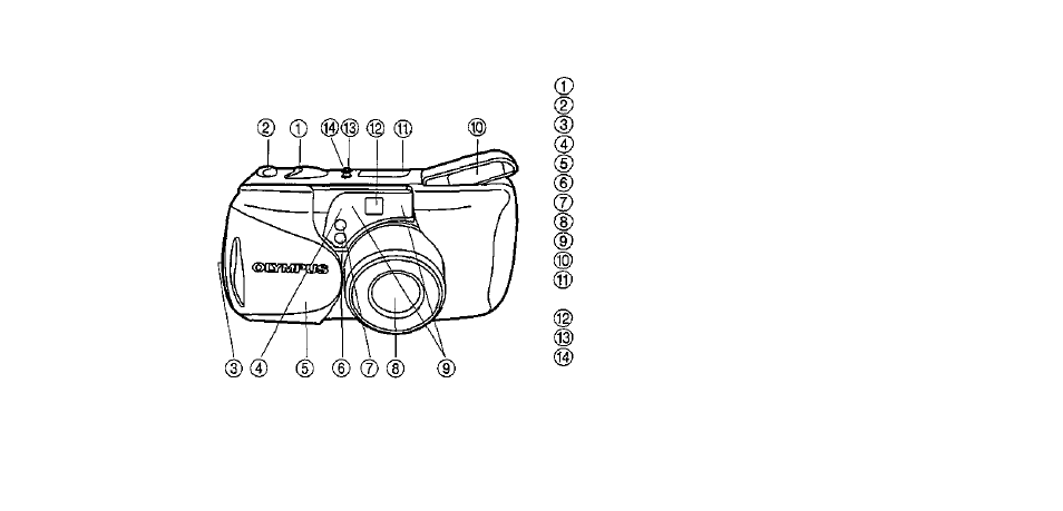 Names of parts | Olympus RC-200 User Manual | Page 6 / 67