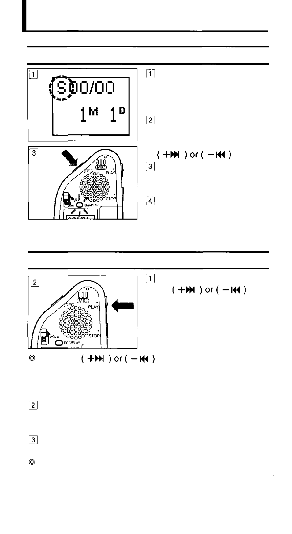 Additional features schedule recording, Schedule playback | Olympus V-90 User Manual | Page 16 / 30