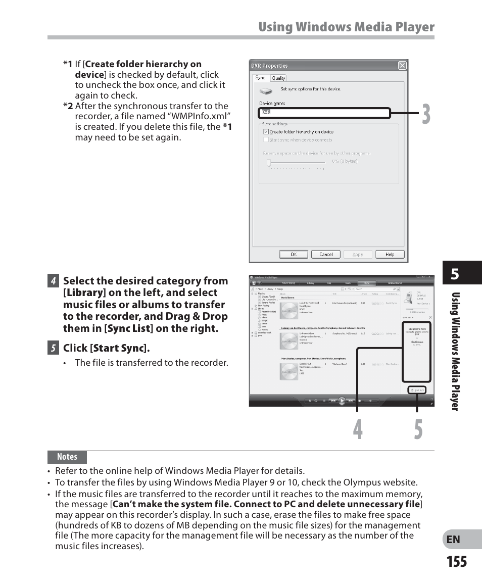 Olympus DM-2 User Manual | Page 155 / 187