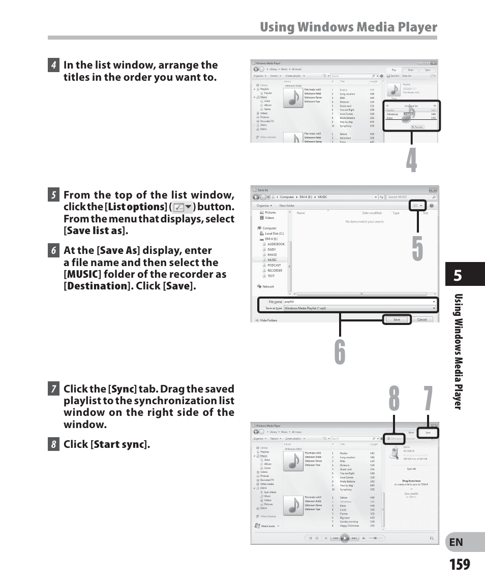 Olympus DM-2 User Manual | Page 159 / 187