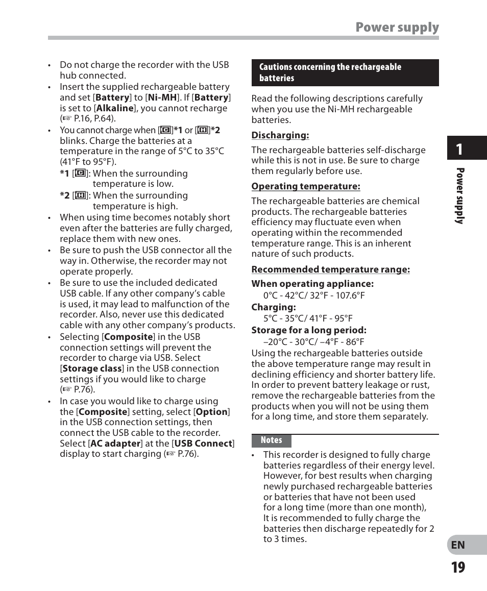 Power supply | Olympus DM 620 User Manual | Page 19 / 113