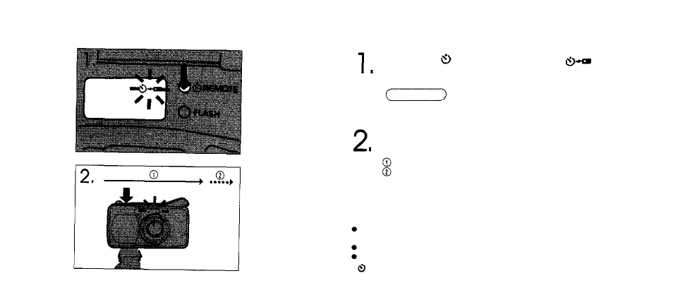 Selftimer, Shutter release button | Olympus ZOOM 105 DLX User Manual | Page 38 / 65