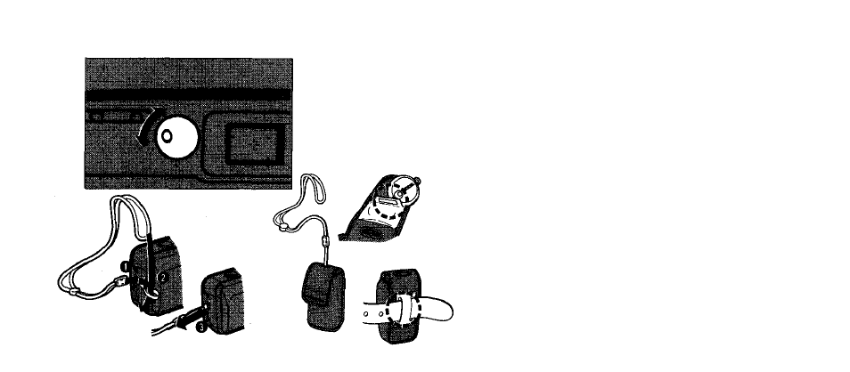 Diopter adjustment, Using the strap/soft case | Olympus ZOOM 105 DLX User Manual | Page 9 / 65