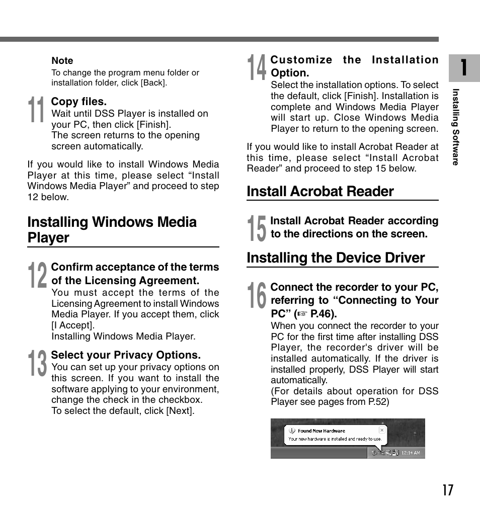 Olympus VOICE & MUSIC DM-20 User Manual | Page 17 / 101