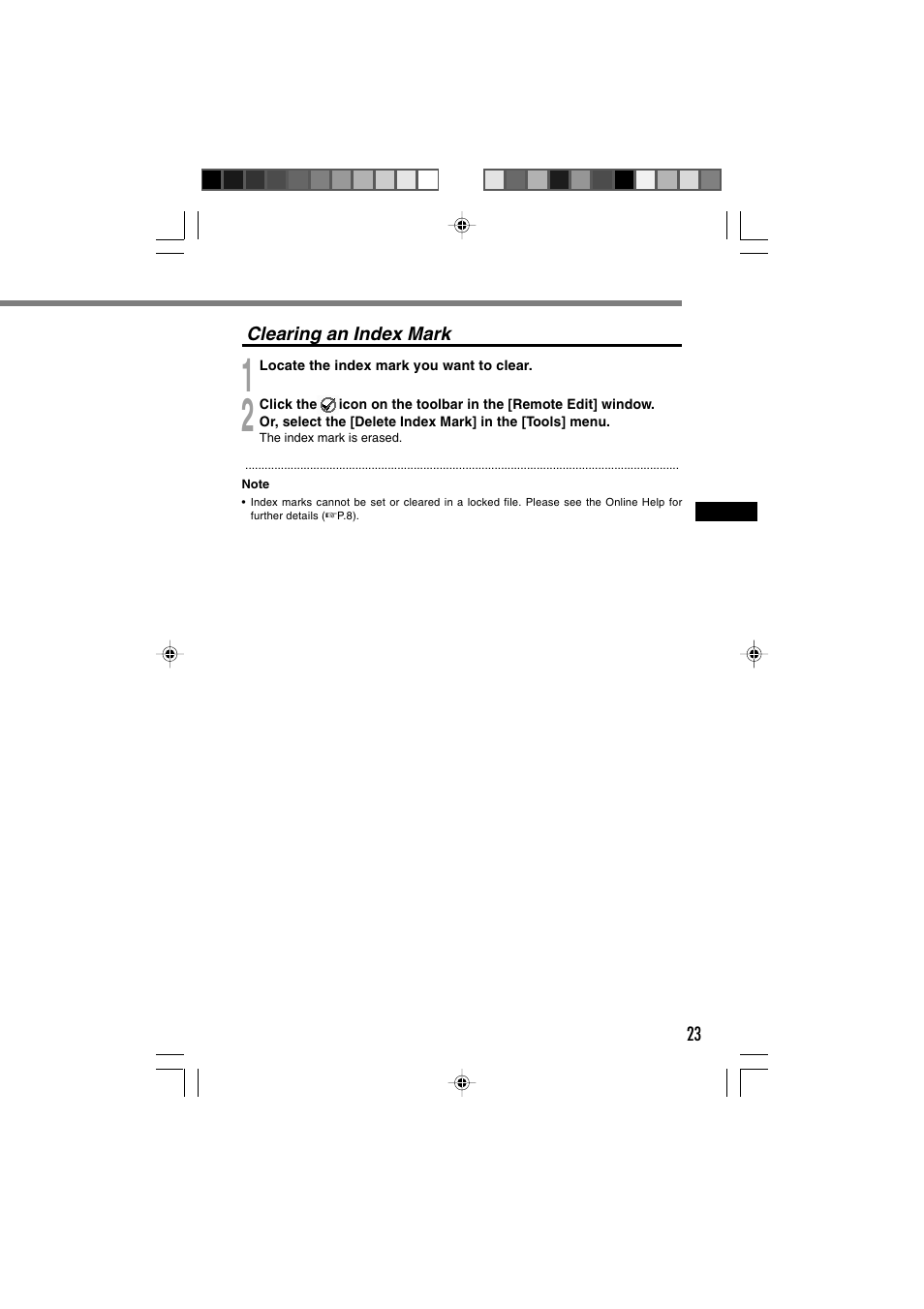 Olympus Olympis Directrec dr2000 User Manual | Page 23 / 38