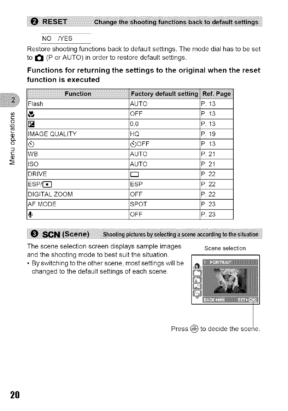 Olympus 700 User Manual | Page 20 / 86