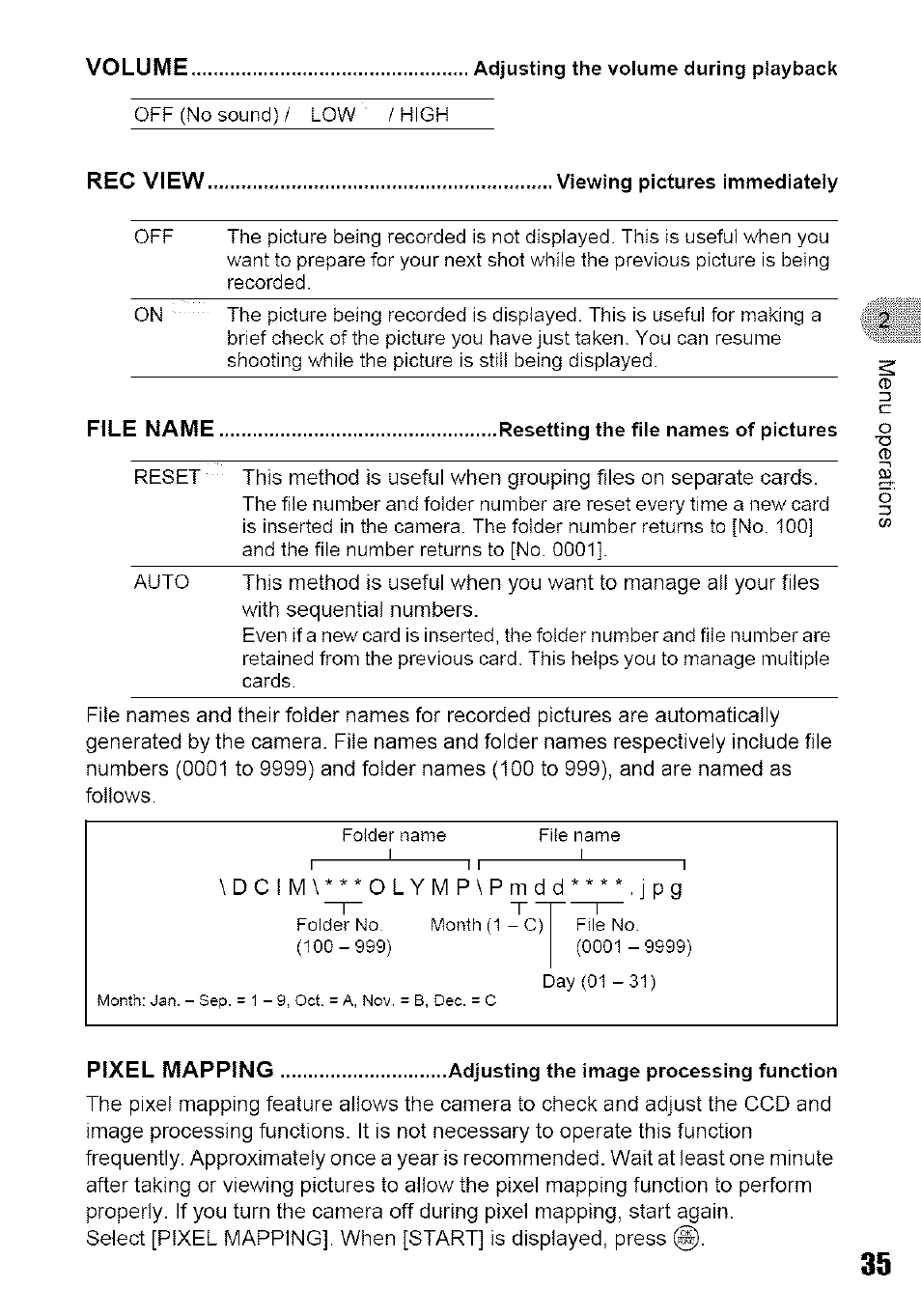 J pg | Olympus 700 User Manual | Page 35 / 86