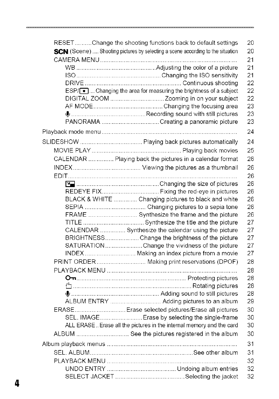 Olympus 700 User Manual | Page 4 / 86