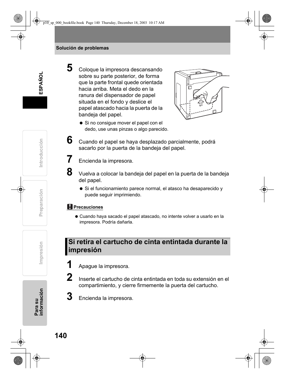 Olympus P-10 User Manual | Page 140 / 148