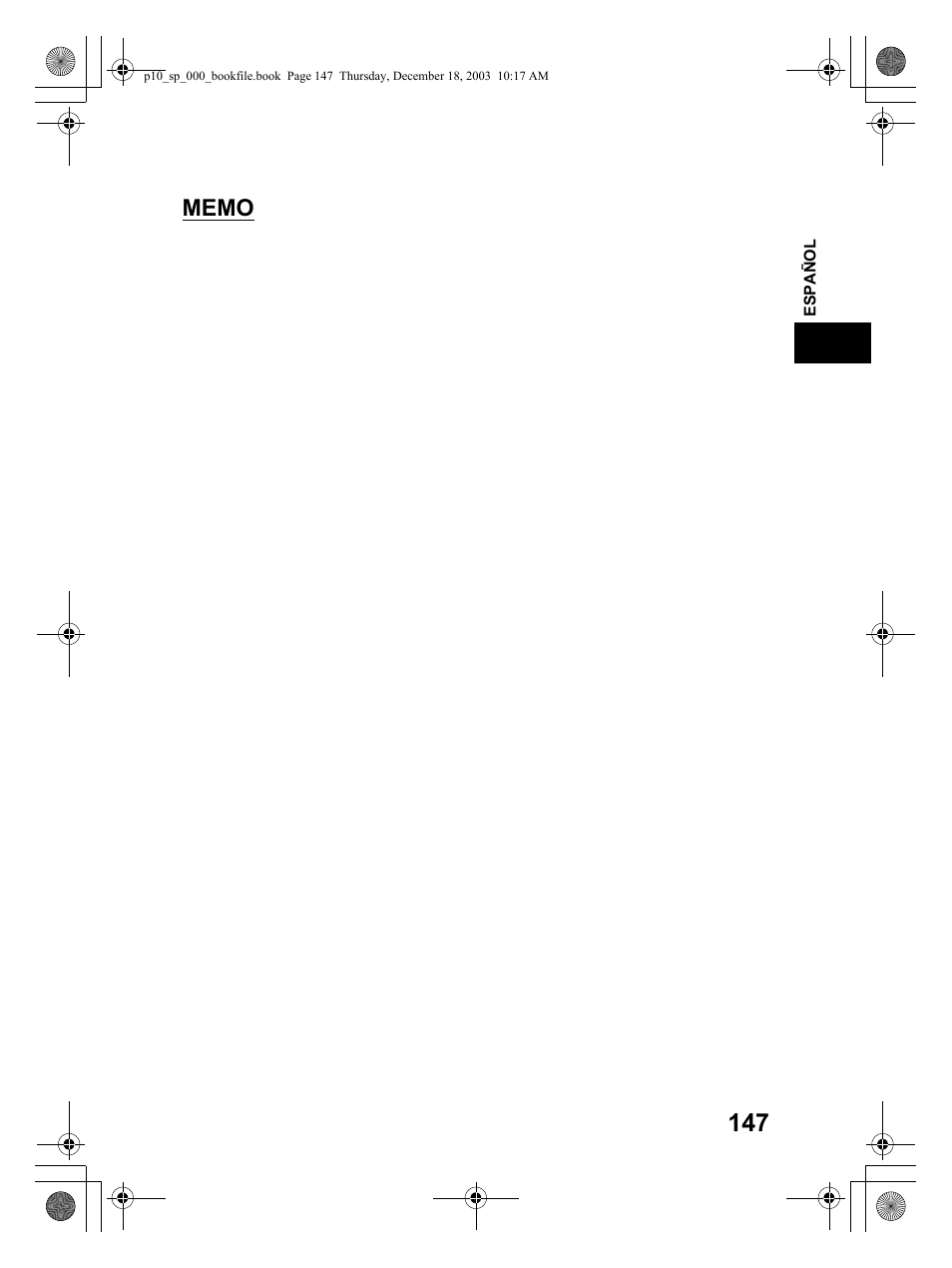 Olympus P-10 User Manual | Page 147 / 148