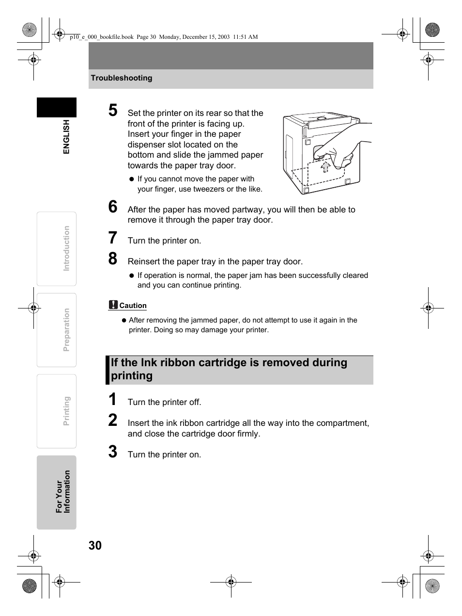 Olympus P-10 User Manual | Page 30 / 148