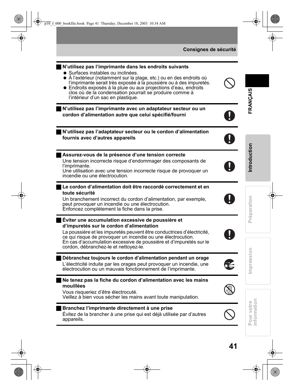 Olympus P-10 User Manual | Page 41 / 148