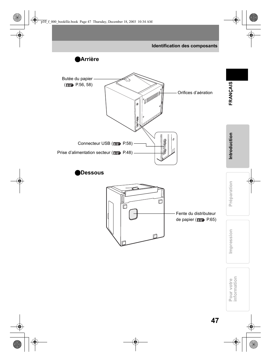 Olympus P-10 User Manual | Page 47 / 148